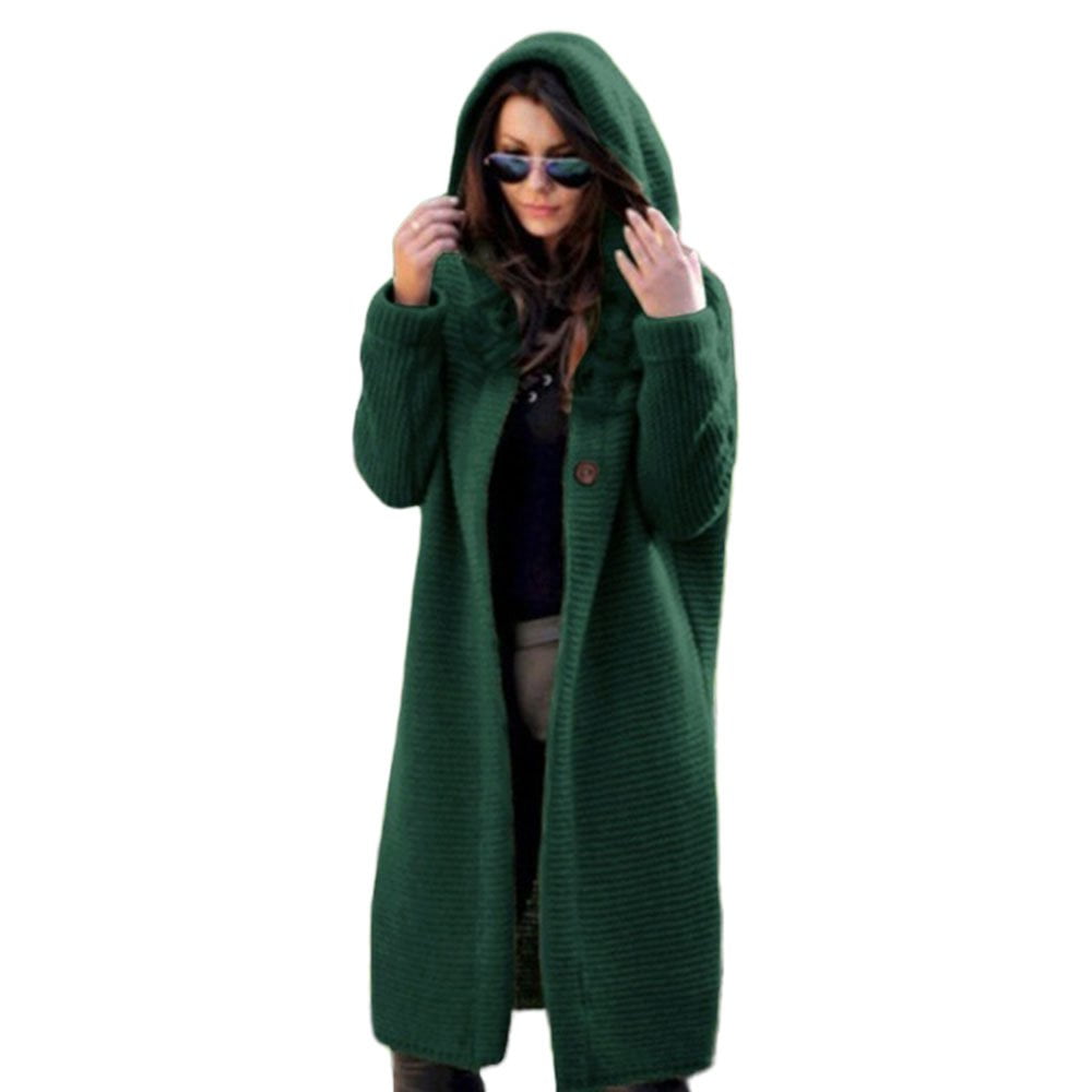 long hooded cardigan outfit