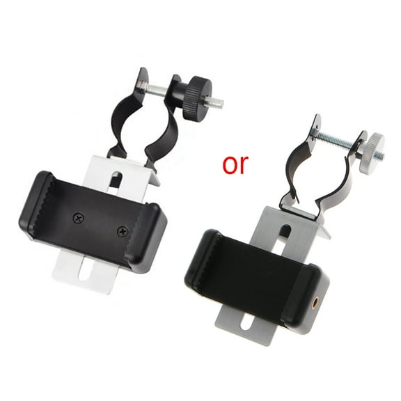Zeiwohndc Universal Mobile Phone Adapter Clip Bracket Holder Mount Microscope Telescope