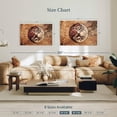 thumbnail image 4 of Elephant Stock Yin Yang Wood Style Tree Wall Art - Horizontal Canvas Wall Art - Living Room Wall Decor - Wellness Canvas - Brown And Beige Decor - 45" x 30", 4 of 8