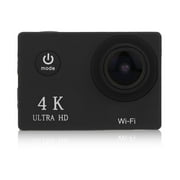 4K Ultra HD Action Camera WiFi Camcorder Recorder Waterproof Sport DV Camera 1080P Underwater Camera US Plug