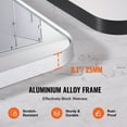 thumbnail image 4 of VEVOR Square Wall Mounted Mirror 22" x 30" Mirror with Aluminium Alloy Frame, 4 of 9