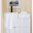 thumbnail image 5 of Chaps Bath Towels 6-Piece Sets for Bathroom - Ring Spun Cotton Towel Set - White, 5 of 5