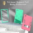 thumbnail image 5 of KOMI Galaxy Tab A8 Case,for Samsung A8 10.5 Tablet Case with Screen Protector/Kickstand,Heavy Duty Shockproof Rugged Protection Cover for 10.5 Inch Samsung Galaxy Tab A8 Case (SM-X200/X205/X207), 5 of 5
