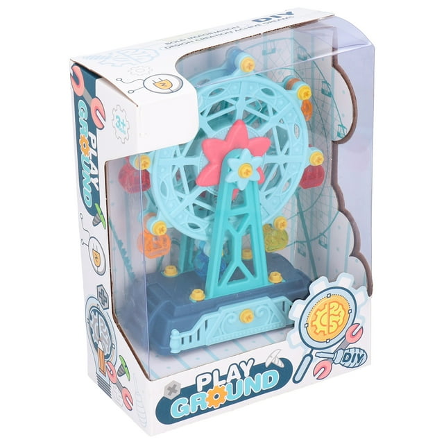 HURRISE Jouets d'Assemblage pour Enfants, Jouets de Construction Roue de Fer DIY à Démonter pour Enfants de Plus de 3 Ans, Jouet Roue de Ferris
