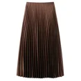 thumbnail image 7 of Women's pleated midi skirt, casual summer style, 7 of 7