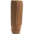 thumbnail image 7 of Alpine Swiss Womens Boot Mid Calf 11.5” Faux Fur Shearling Moccasin Comfort Shoe, 7 of 7