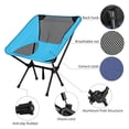 thumbnail image 4 of Silla Plegable Portátil, Silla De Pesca Ligera, Asiento De Tela Oxford 600D, Silla De Playa Para Pícnic Al Aire Libre, Barbacoa Con Bolsa De Almacenamiento Sweethay OD016568-02, 4 of 6