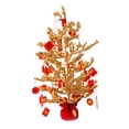 thumbnail image 4 of Adorno de Feng Shui decoración estatua escritorio con tarjetas colgantes Gloria Arte tradicional Bienvenida Primavera año árbol de frutas, 4 of 9