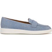 Naturalizer Women's Karis Loafer Denim Blue Suede 7.5M
