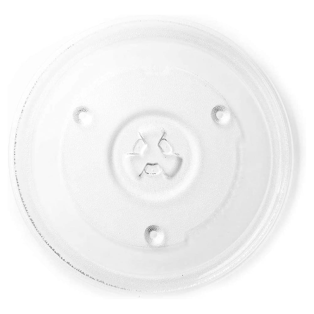 HapWay Small 9.6/24.5cm Microwave Glass Plate Microwave Glass Turntable Plate Replacement for Small Microwaves