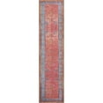 thumbnail image 2 of Unique Loom Outdoor Traditional Collection Area Rug - Fortitude (2' 7" x 12' Runner Vintage Salmon Coral/Beige), 2 of 9