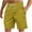 Yellow 1, variant on XuJwPNcy Shorts for Men Big and Talls Summer Basic Solid Color Casual Drawstring Elastic Waisted Shorts with Pockets