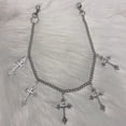 thumbnail image 5 of AOOOWER Unisex Punk Cross Chain for Pants Hip Hop Trousers Jeans Chains for Wallet Keys, 5 of 7