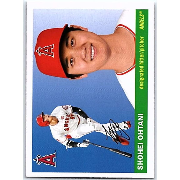 2020 Topps Archives #7 Shohei Ohtani NM-MT Los Angeles Angels Baseball