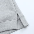 thumbnail image 5 of Hoodies Grey Hoodie Long Sleeve Casual Basic Pullover Sweatshirt Hoodie Fall Winter Clothes Girls Sweatshirts Size 6-9 Months, 5 of 8