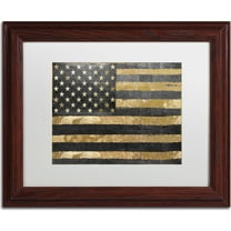 Trademark Fine Art "Dawns Early Light" Canvas Art by Color Bakery, White Matte, Wood Frame