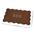 thumbnail image 6 of Gunhay Multicolor Scallop Boo Outdoor Coir Doormat, 18"x30", 6 of 9