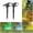 B, variant on Jubipavy Solar Light for Lawns Patio Landscapes Lawns Street Light Solar Garden Cottage Lighting Wall/Floor Plug Light