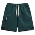 thumbnail image 6 of EOYWHK Mens Basketball Shorts Quick Dry with Pockets Elastic Waist Mens Active Shorts Soft Lightweight Breathable for Workout Training Army Green, Size L, 6 of 8