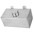 thumbnail image 1 of Aluminium Windscreen Washer Bottle 2L Polished Intercooler Spray Tank Universal Car Parts, 1 of 7