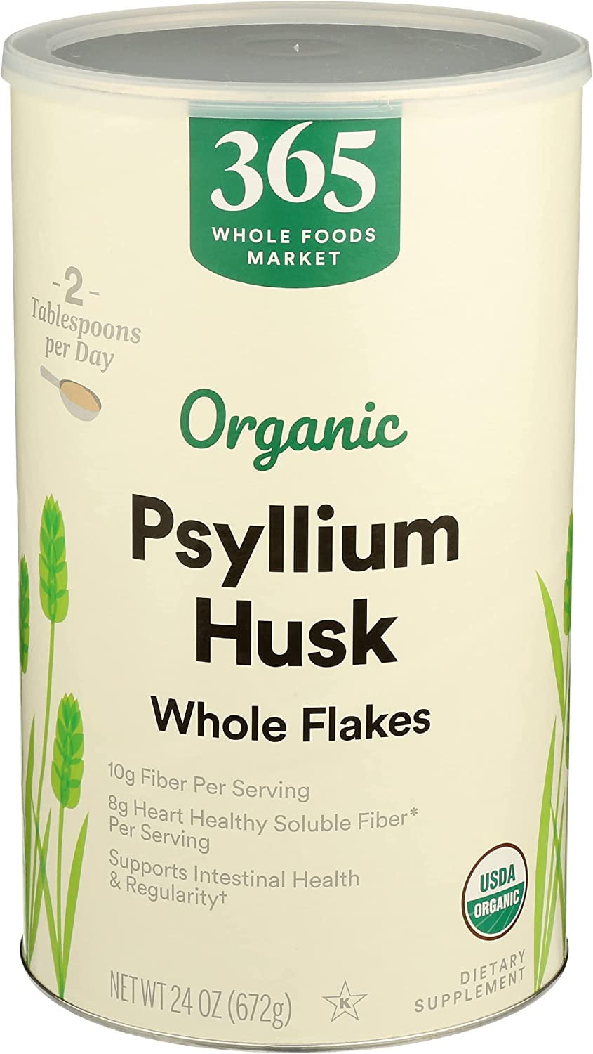 365 by Whole Foods Market Organic Psyllium Husk, 24 Ounce Pack Of 1