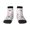 3 Black, variant on Scandinavian Alphabet Print Adult Socks, Crew Moisture-wicking Socks, Unisex Cushion Crew Socks,Casual Sports Ankle Socks