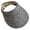 Grey, variant on Solid Color Woven Sun Hat Sun Hat Deaconess Hat
