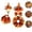 J6-orange, variant on 2 Pieces Halloween Porch Goose Halloween Outfit Pumpkin Goose Clothes 24.8 Inch Height 11.8 Inch Width Porch Goose Outfits Seasonal Outdoor Lawn Yard Porch Goose Statue Decor,yellow