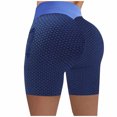 thumbnail image 1 of Abcnature Plus Size Shorts, Womens Athletic Shorts, Womens Stretch Leggings Fitness Running Gym Pockets Active Shorts, Yoga, Comfy Beach Shorts, Yoga Pants, Cycling Sport Shorts Blue XXL, 1 of 4