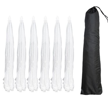 Simply Genius 4pk Pop-Up Food Tents 14" Collapsible Umbrella Protective Mesh Covers