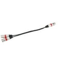 thumbnail image 3 of XLR Extension Cable, XLR Splitter Adapter, Zinc Alloy Shell Plug Durable For Speaker, 3 of 8