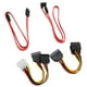 thumbnail image 2 of Cable de transferencia de datos IDE a ATA/SATA Cable de alimentación macho a 2 divisores de línea de extensión hembra, 2 of 10