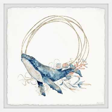 Marmont Hill Beauty of the Ocean Framed Painting Print