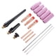 thumbnail image 2 of TIG Gas Lens Collet Kit, Argon Consumption Reducing Exquisite Workmanship Coverage TIG Welding Set For Electric ANGGREK Otros, 2 of 8