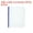 Blue, variant on Uxcell A4 Binder Pocket, 8 Pack Letter Size Zipper 3 Holes Binder Pouch for 3-Ring Notebook Binder, Blue