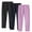 Purple, variant on ZACPNCV 3PC Toddler Girls Leggings Pants Full Length Cotton Basic Leggings Stretchy Soft Leggings Tights Pants Green 3-4 Years