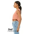 thumbnail image 3 of Bella + Canvas Fast Fashion Ladies` Festival Cropped Tank L PINK TRIBLEND, 3 of 3