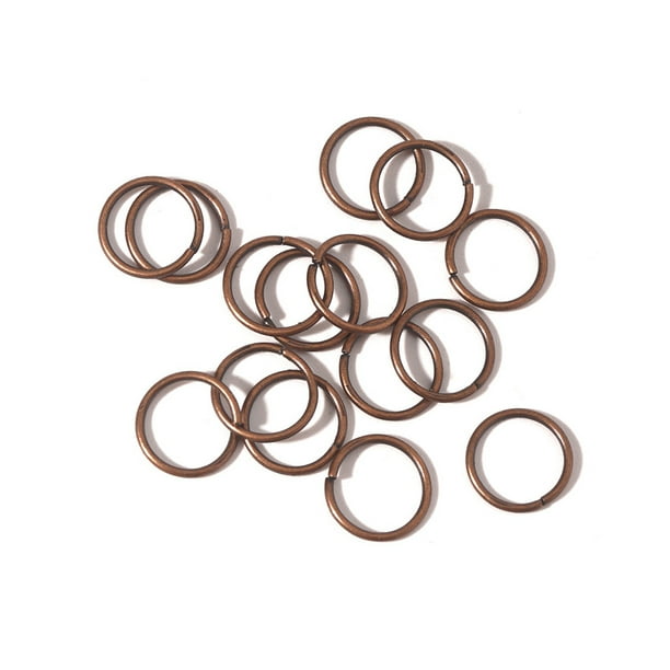 Guardurnaity 200 piezas anillos tobilleras fabricación de joyas encontrar conector decorativo hecho a mano artesanía DIY accesorio para manualidades Ropa, zapatos y accesorios Miscelánea Bronce Guardurnaity AP015549-09