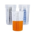thumbnail image 2 of 32 Oz (1000ml) Disposable Flexible Clear Graduated Plastic Mixing Cups Use For Paint Resin Epoxy Mi, 2 of 5