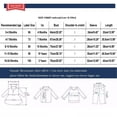 thumbnail image 3 of Odeerbi Infant Boys Girls Bow Ruffle Doll Collar Padded Coat Young Children Clothes Soft Warm Pajamas Holiday Birthday Gift White 8-10 Months, 3 of 9