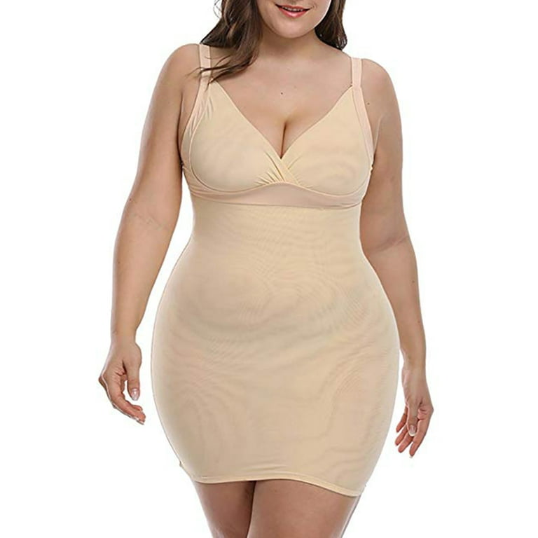 COMFREE Full Slips for Women Under Dresses Seamless Body