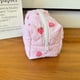 thumbnail image 3 of Bolsa de maquillaje ZUNUONUO Coquette de algodón con organizador acolchado para mujer, 3 of 6
