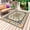 Blue, Orange, Beige, variant on Orange Blue Green Southwestern Outdoor Rug 5x8 Ft - Reversible Patio Rug Outdoor Camping Rugs, Boho Geometric Ethnic Washable Indoor Outdoor Area Rugs, Non-Slip Outdoor Carpet Runner for Deck/Porch