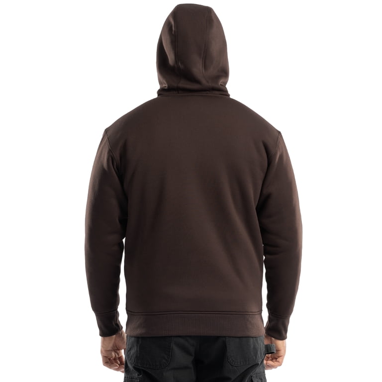 Wrangler Workwear Men's Sherpa Lined Hooded Fleece Jacket photo 4