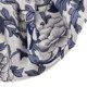 thumbnail image 5 of Sombrero de quimioterapia natural Cap Head Cover Bonnet para el cabello Protección Stretch Flower Hat - Azul BLESIY Gorro de seda, 5 of 8