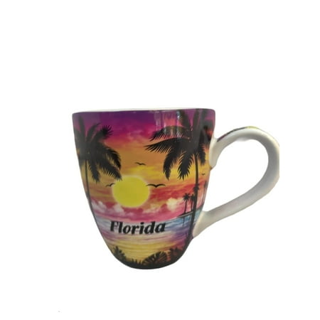 

Palm Sunset Flair 16oz Full Wrap Mug