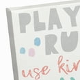 thumbnail image 5 of Creative Products Playroom Rules 12x18 Canvas Wall Art, 5 of 5