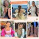 thumbnail image 5 of 2PCS DIY Braided Ponytail Extension with Hair Tie Long Straight Wrap Dark Brown Highlights 26 Inch (After Braided 23 Inch), 5 of 5