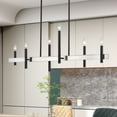thumbnail image 2 of Livex Lighting - Denmark - 6 Light Chandelier in Mid Century Modern Style - 7.25, 2 of 14