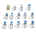 thumbnail image 3 of Hydraulic Test Coupling, 14pcs Hydraulic Test Point, Durable  Sealing Steel For Hydraulic System Pressure Detection Lubrication, 3 of 8